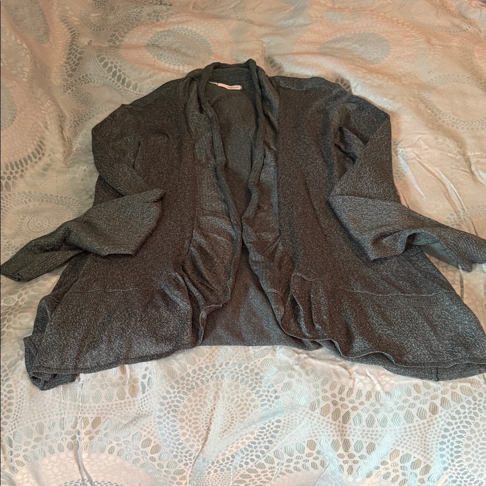Maurices Dark Green Knit Cardigan
